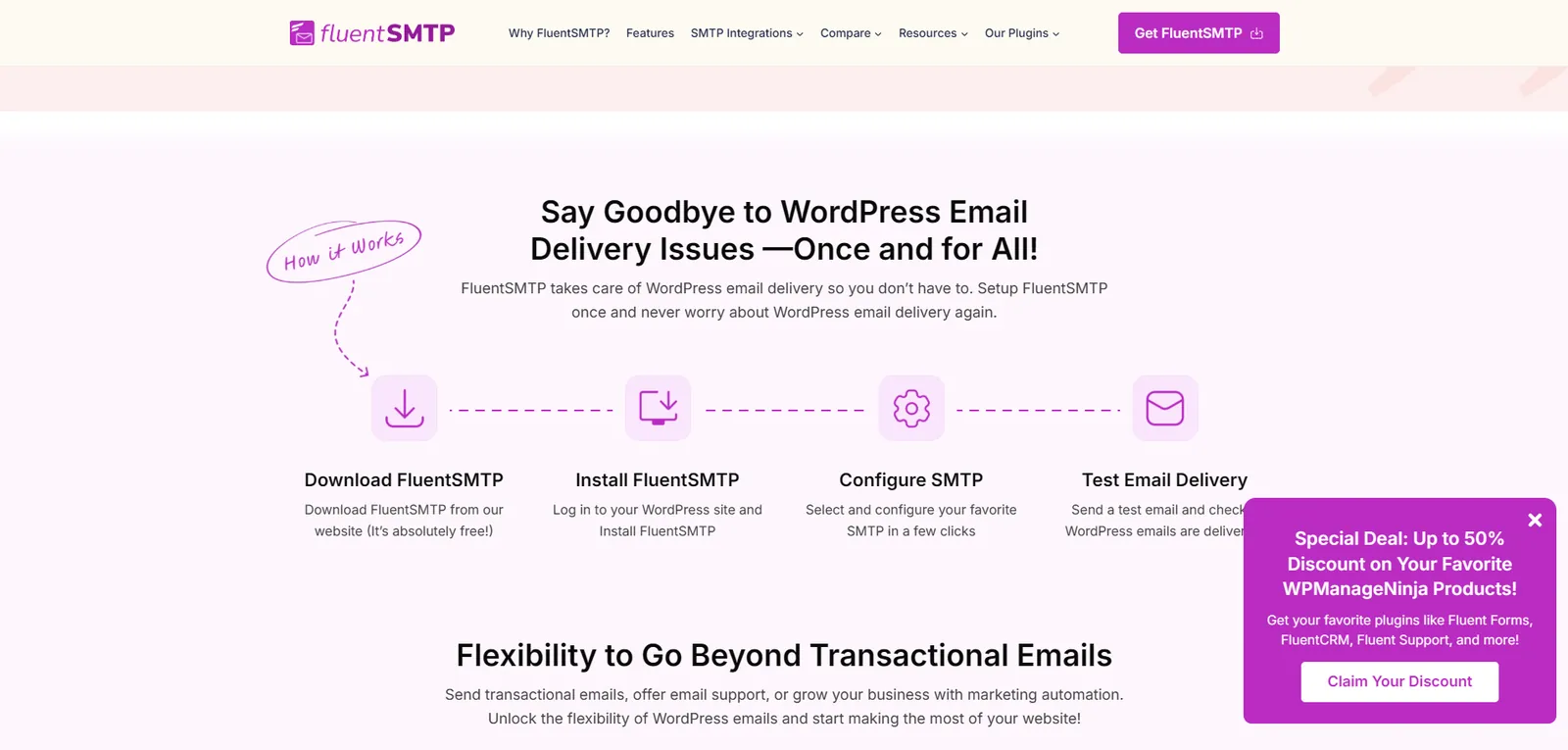 fluentSMTP preview